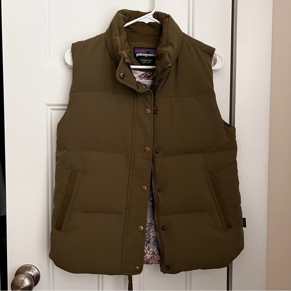 New Patagonia Bivy Down Vest Green Small Sold Out - Picture 2 of 8
